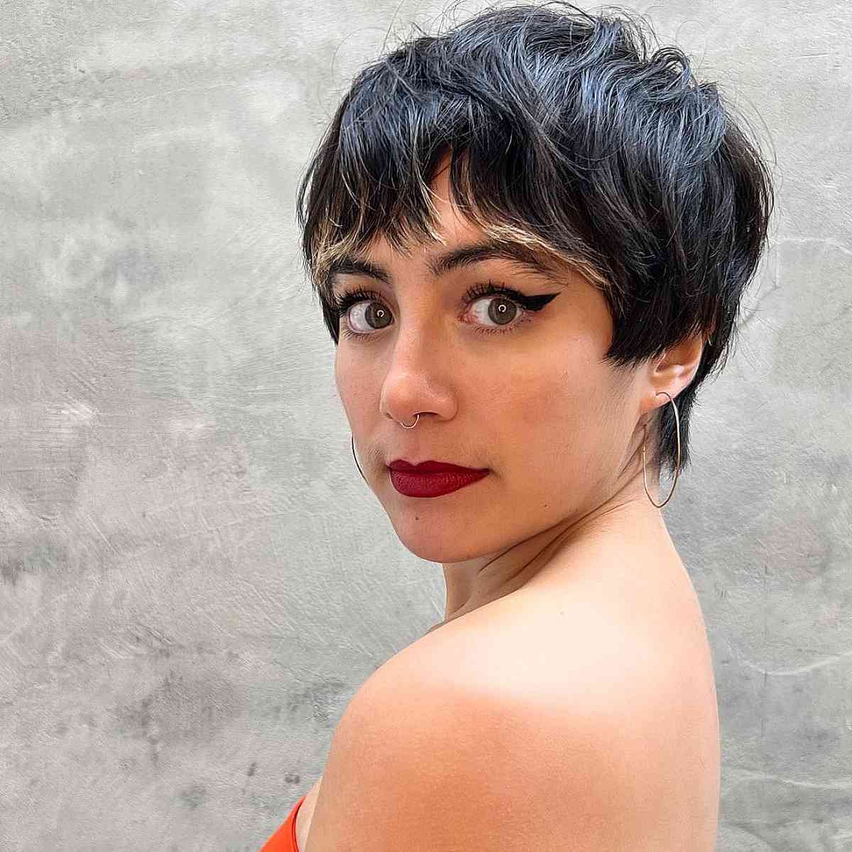 Pixie Cuts with Bangs