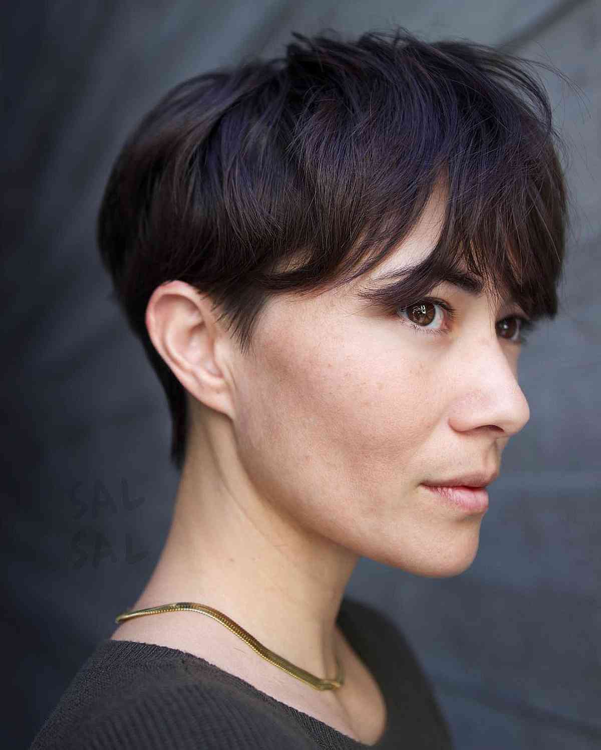 Pixie Cuts with Bangs