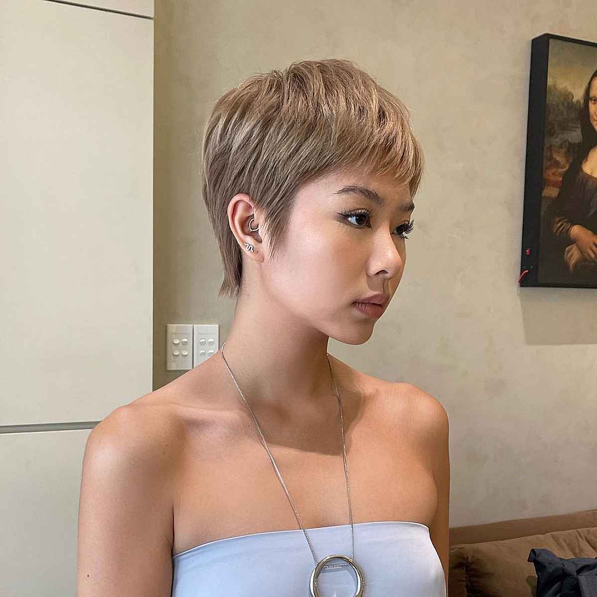 Pixie Cuts with Bangs