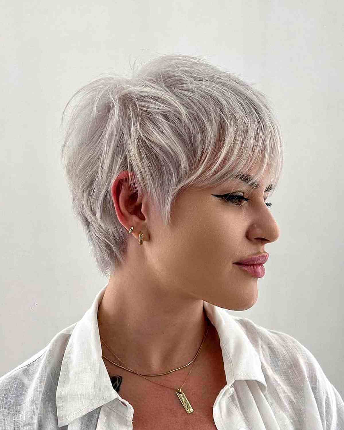 Pixie Cuts with Bangs