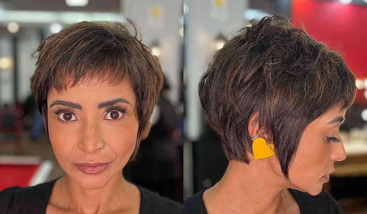 Pixie Cuts with Bangs