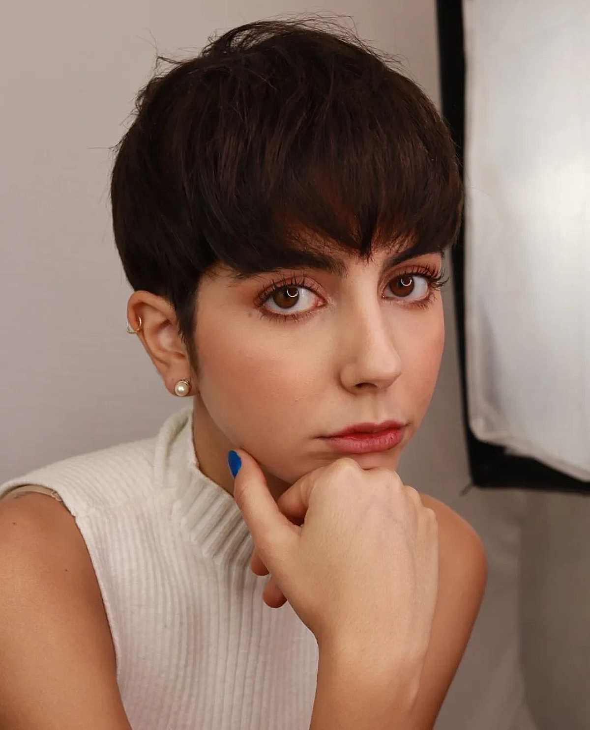 Pixie Cuts with Bangs
