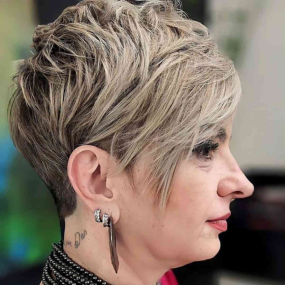 Pixie Cuts with Bangs