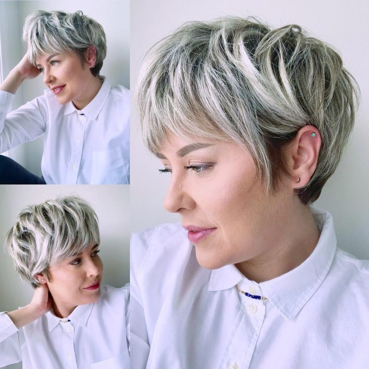 Pixie Cuts with Bangs