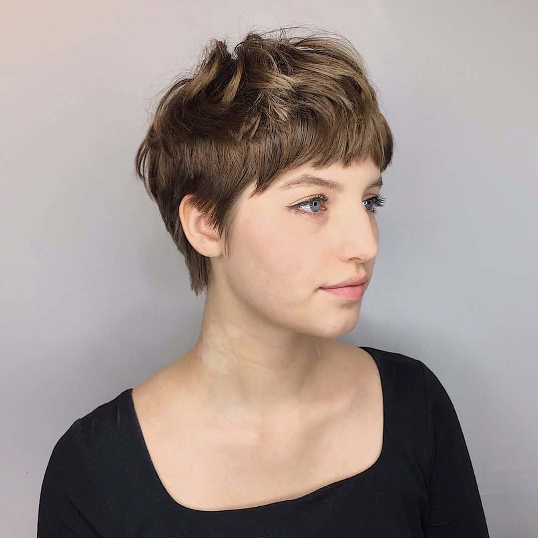 Pixie Cuts with Bangs