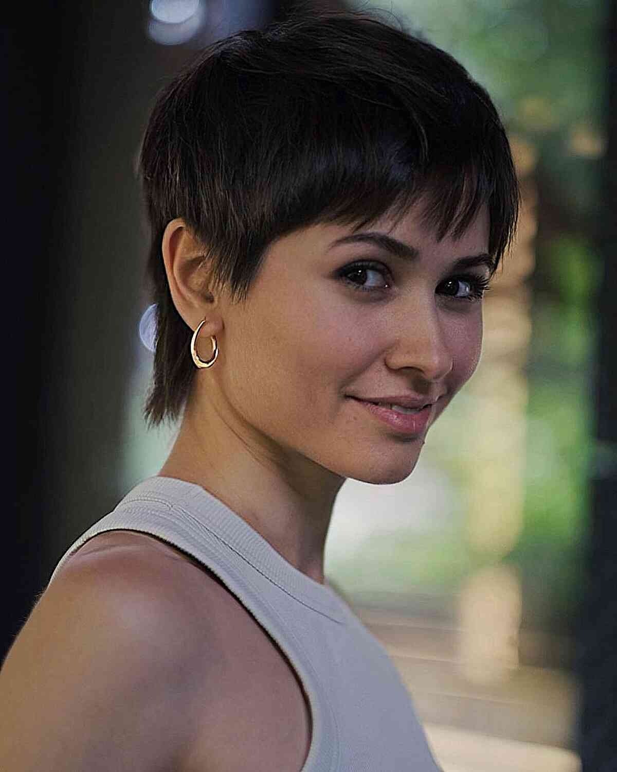 Pixie Cuts with Bangs