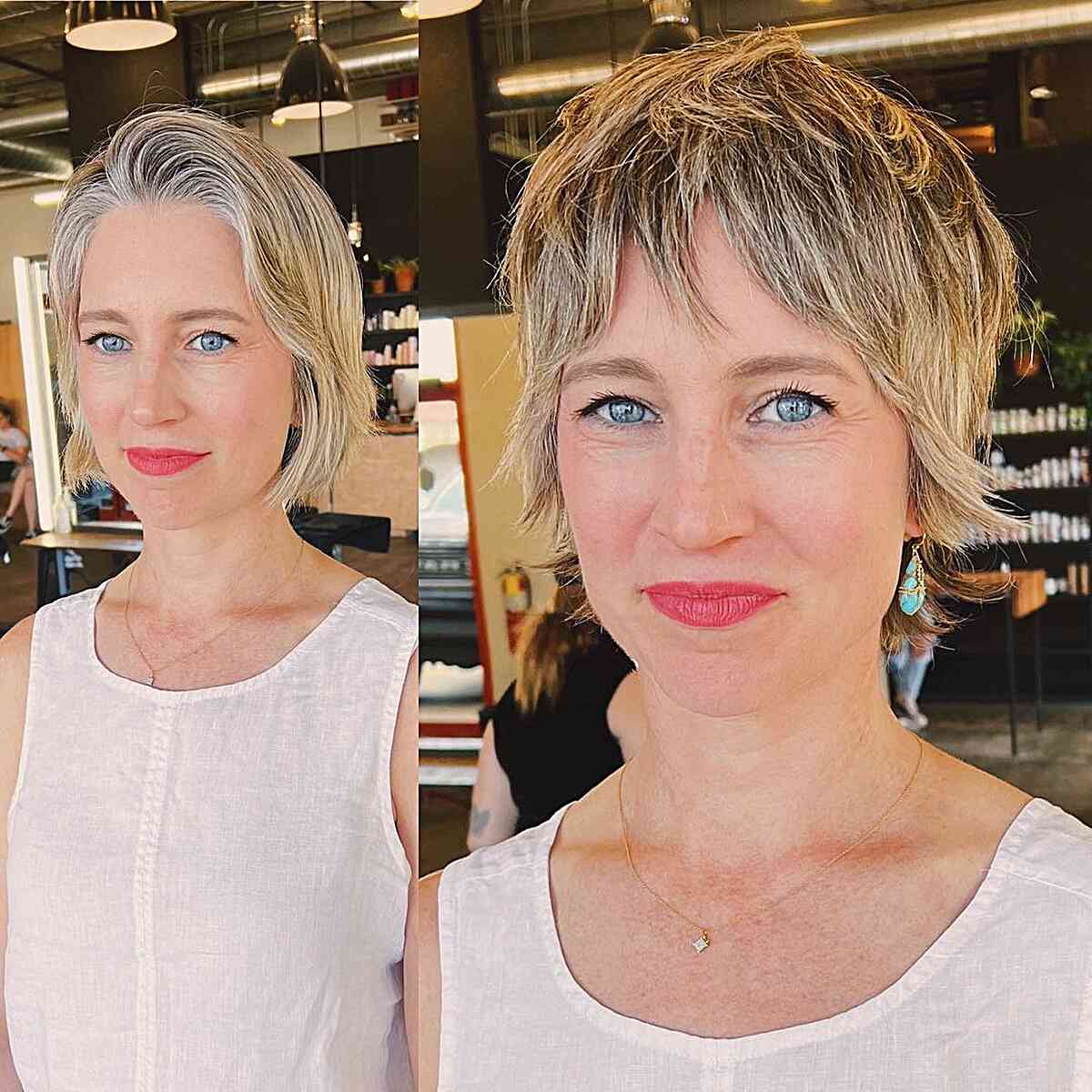 Pixie Cuts with Bangs