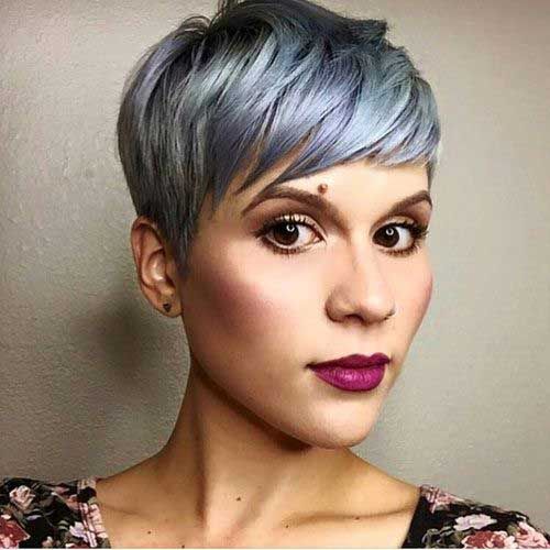 Short Grey Hair Cuts