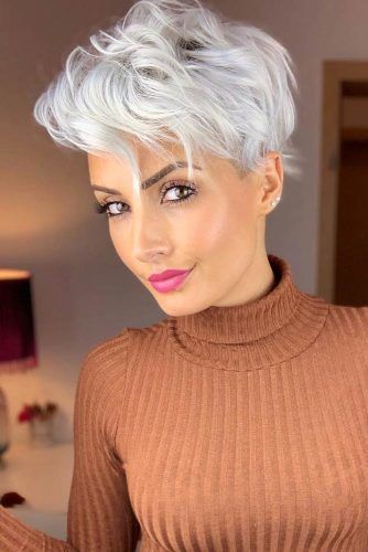 Short Grey Haircuts Women Pinterest