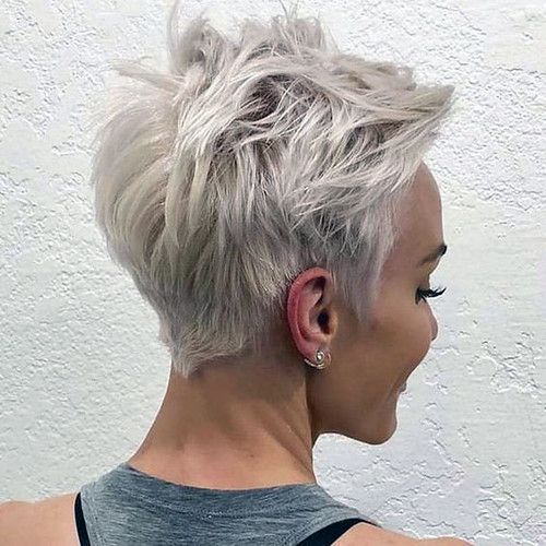 Short Grey Haircuts Women Pinterest