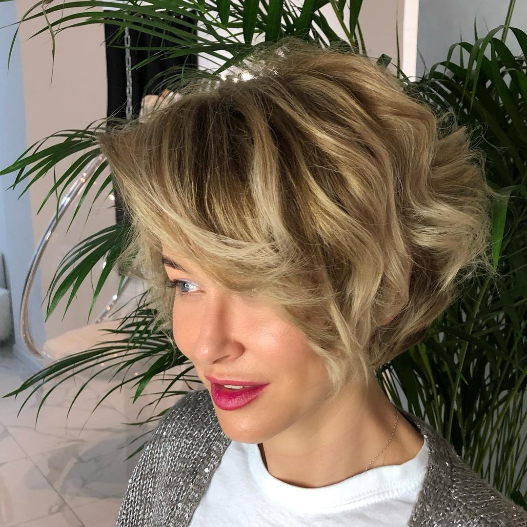 Short Haircuts for Thick Hair Pinterest