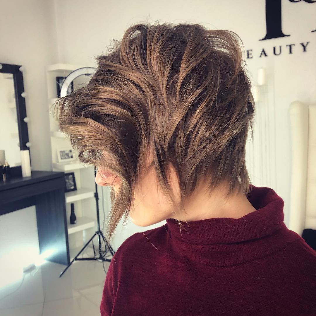 Short Haircuts for Thick Hair Pinterest