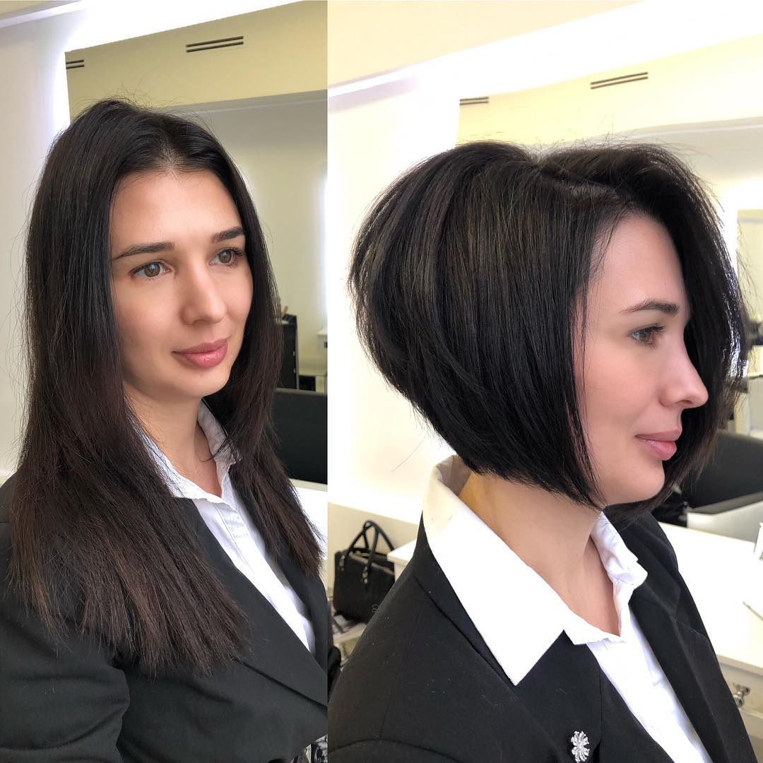 Short Haircuts for Thick Hair Pinterest