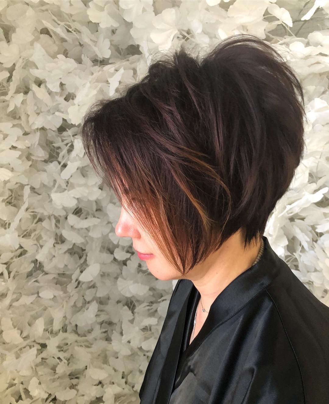 Short Haircuts for Thick Hair Pinterest