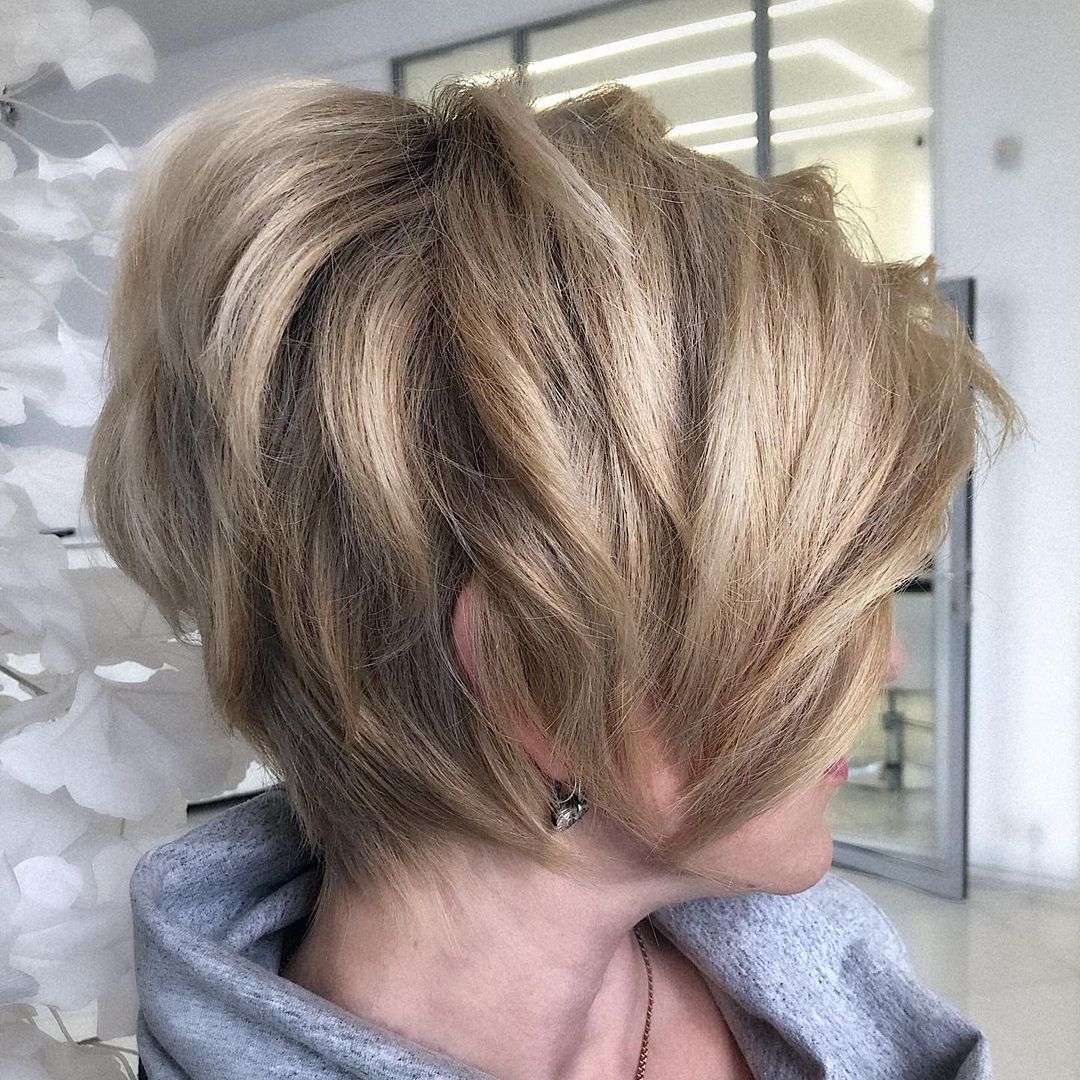 Short Haircuts for Thick Hair Pinterest