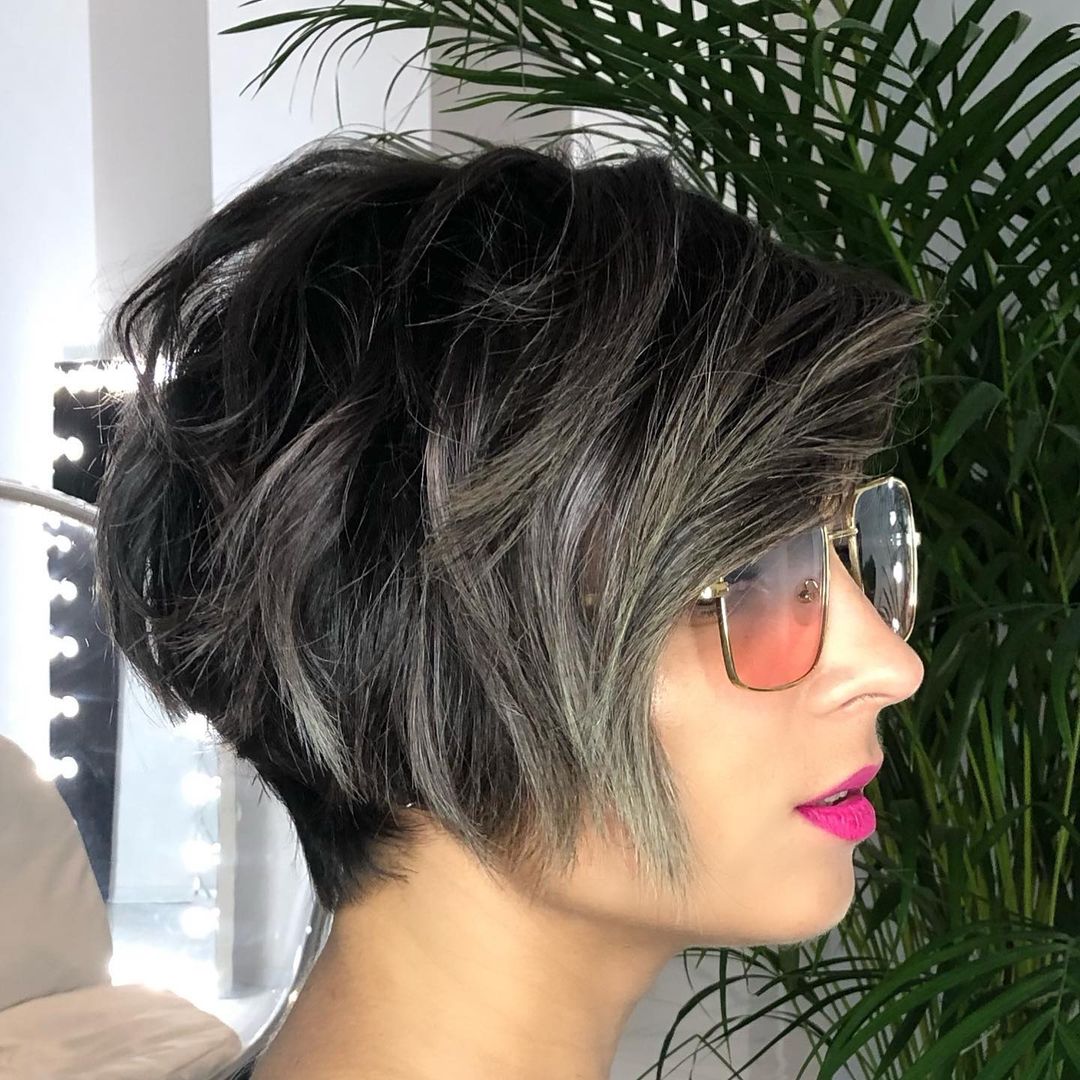 Short Haircuts for Thick Hair Pinterest