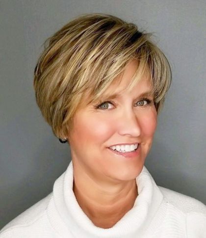 Short Hairstyles for Older Women Pinterest