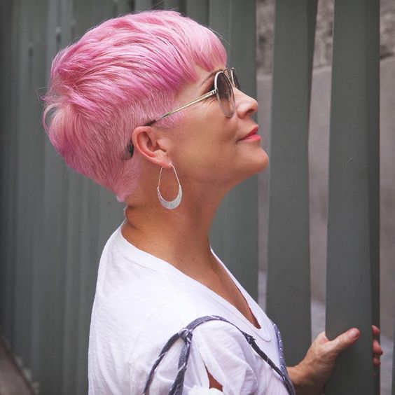 Short Pink Hair Color Inspirations