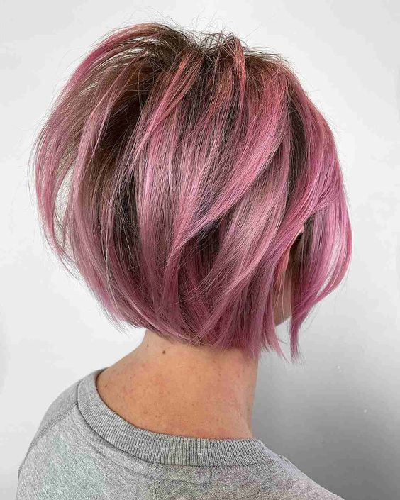 Short Pink Hair Color Inspirations