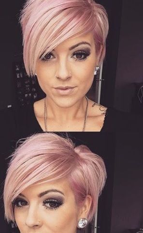 Short Pink Hair Color Inspirations