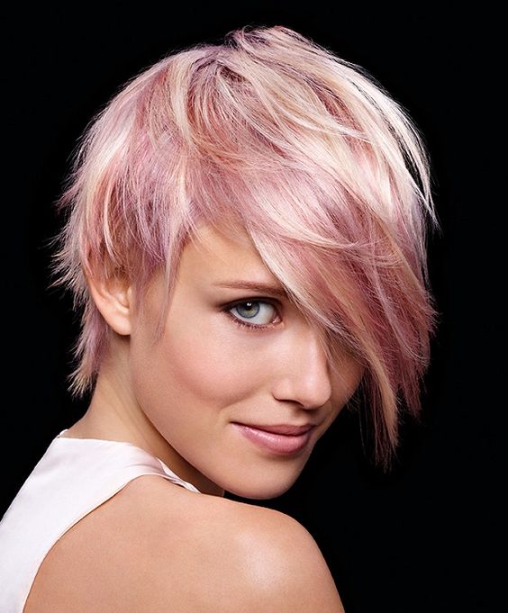 Short Pink Hair Color Inspirations