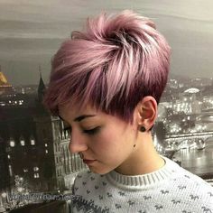 Short Pink Hair Color Inspirations
