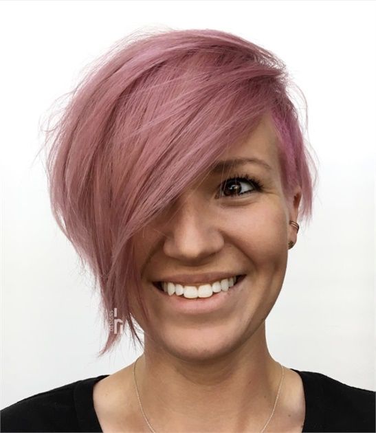 Short Pink Hair Color Inspirations