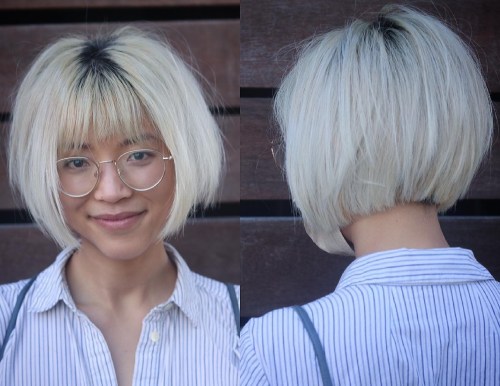 Short Straight Hairstyles Women