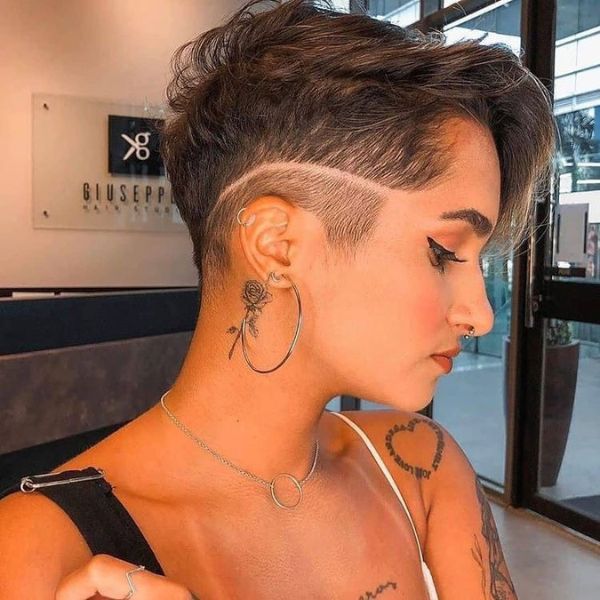 Undercut Pixie for Women