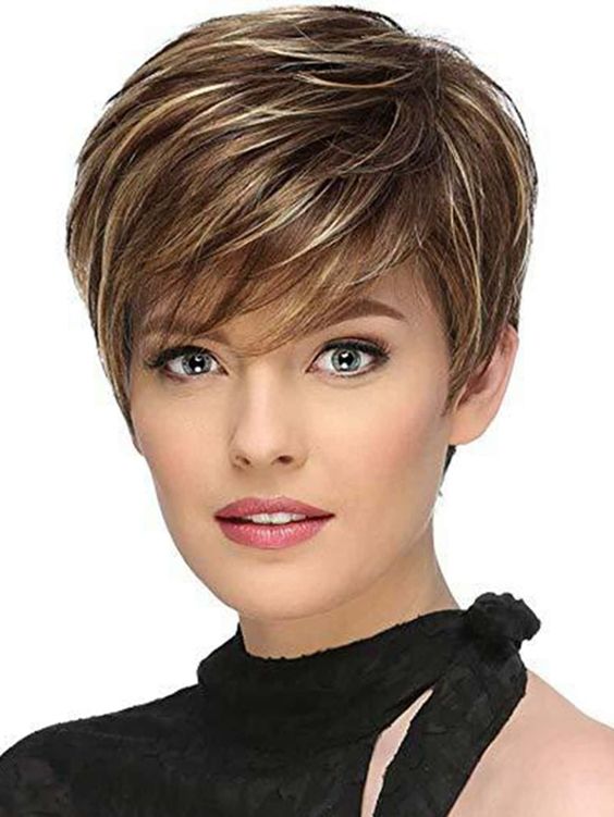 Coiffures Courtes & Couleurs Étonnantes pour Femmes +50 - Pinterest