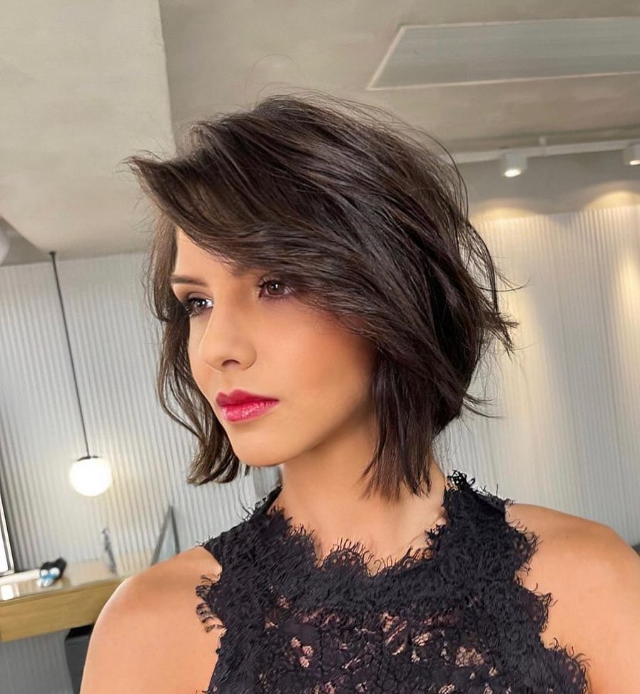 Bombshell Bob Haircuts Women Pinterest