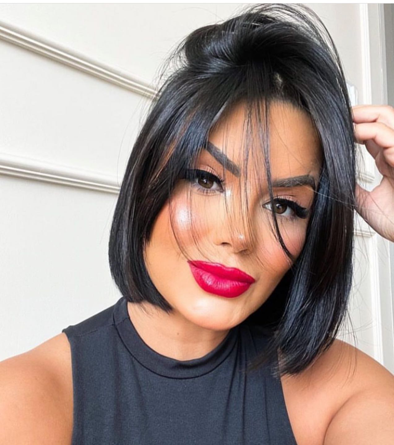 Bombshell Bob Haircuts Women Pinterest