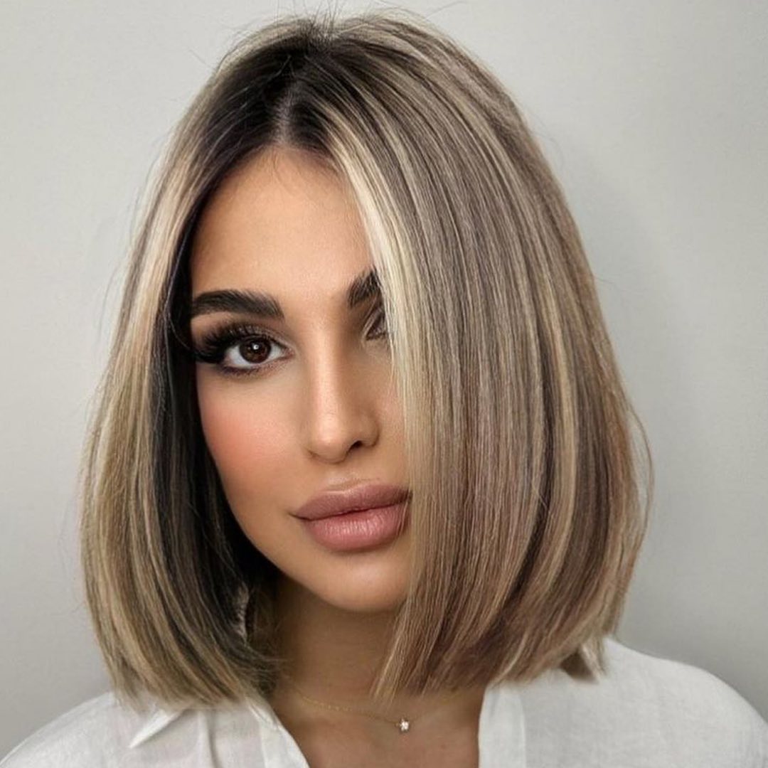 Bombshell Bob Haircuts Women Pinterest