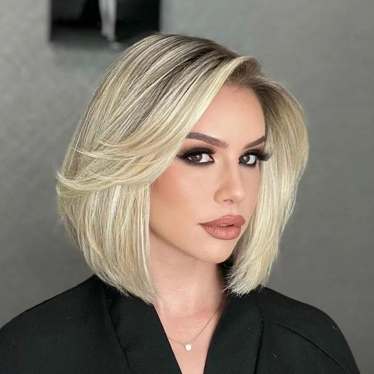Bombshell Bob Haircuts Women Pinterest