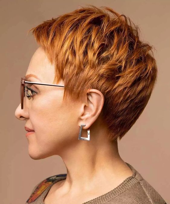 copper short hair trends