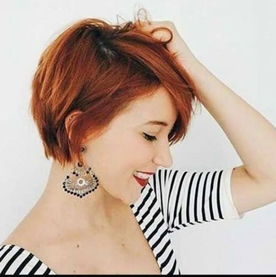 copper short hair trends
