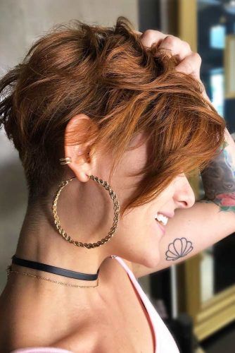 copper short hair trends