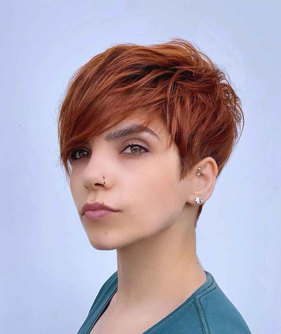 copper short hair trends