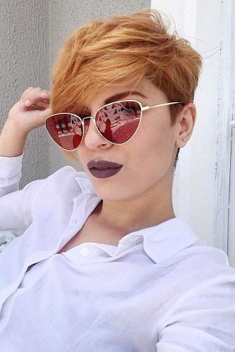 copper short hair trends