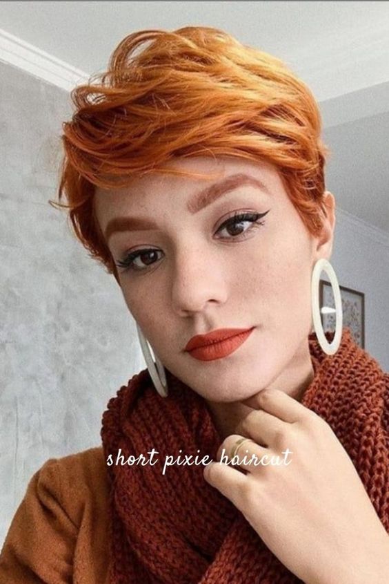 copper short hair trends