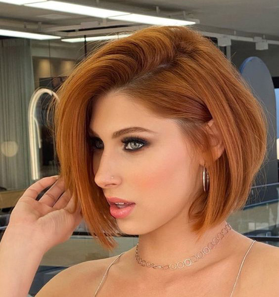 copper short hair trends