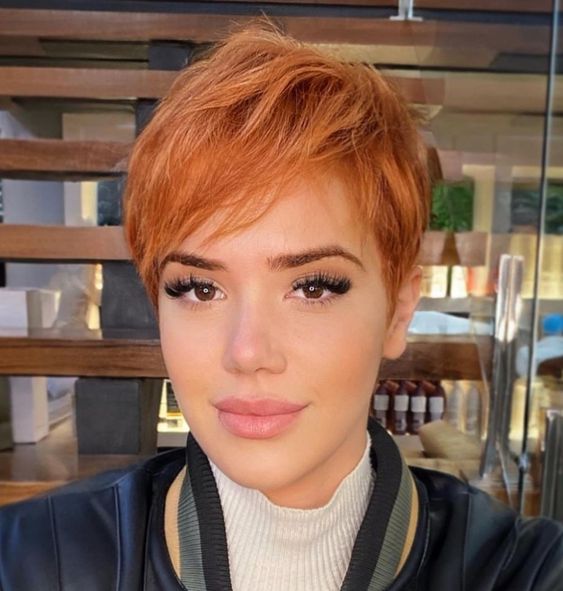 copper short hair trends