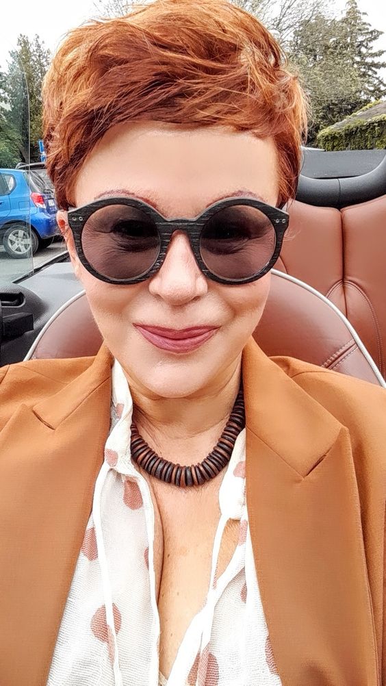 copper short hair trends