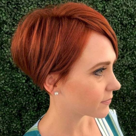 copper short hair trends