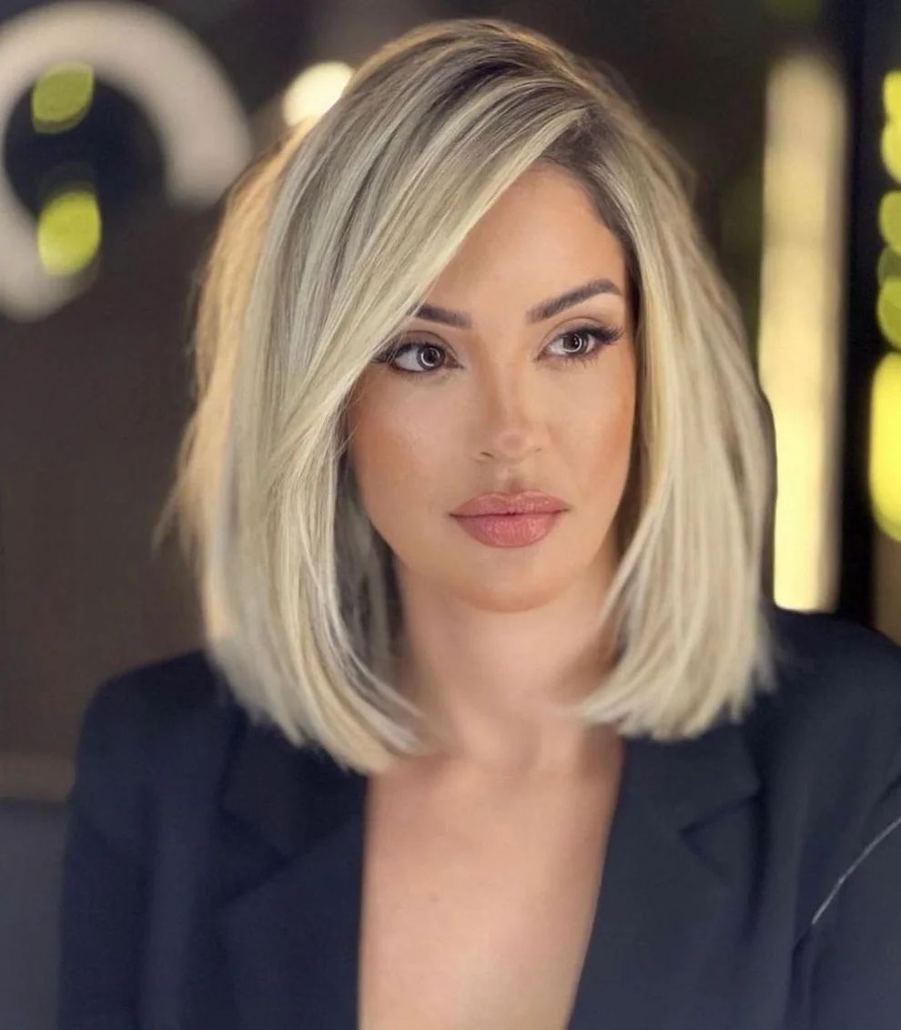 bob haircuts for every face shape women pinterest