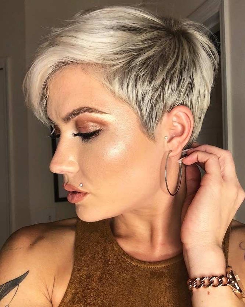 hairstyles for very short hair women pinterest