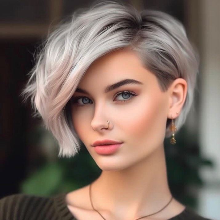 hairstyles for very short hair women pinterest