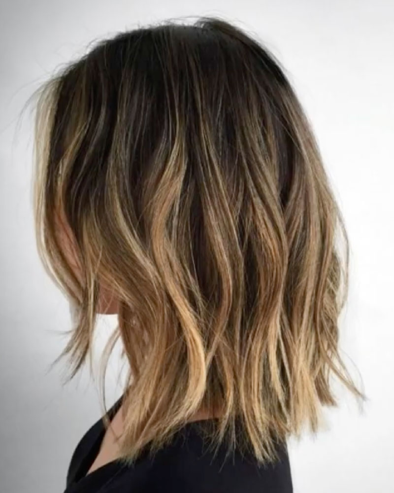 medium layered haircuts