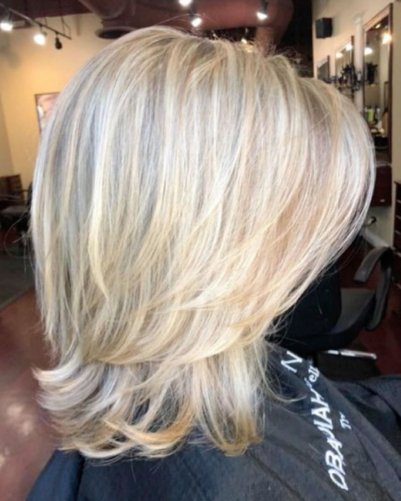 medium layered haircuts