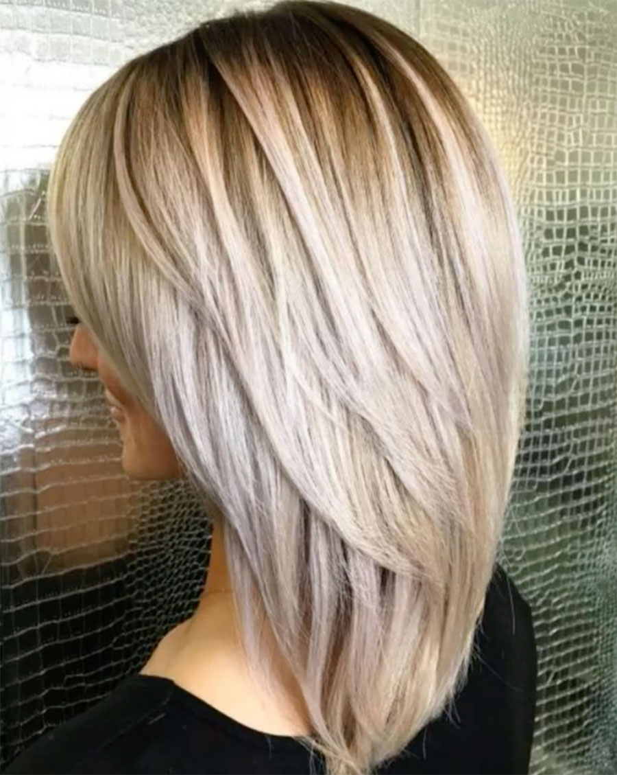 medium layered haircuts